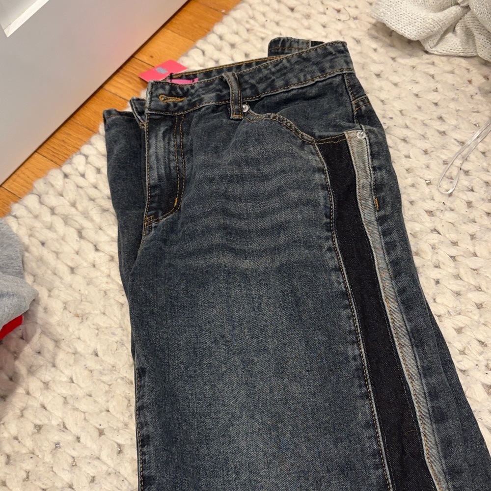 Edikted Dark Blue Jeans